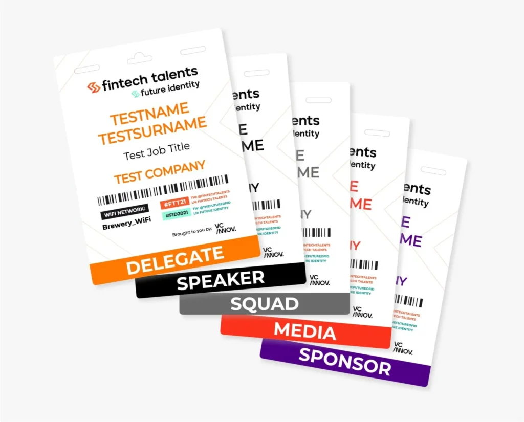Conference Badge Printing Egham