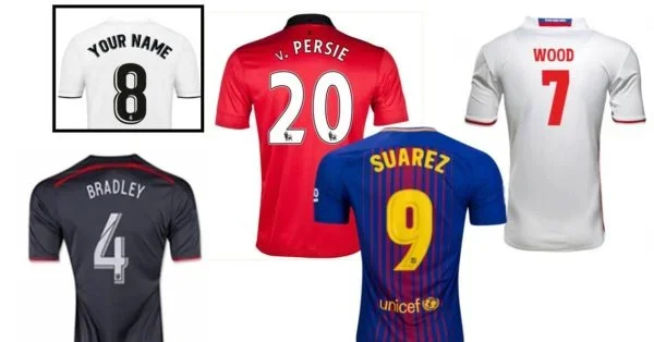 Football Shirt Printing Egham