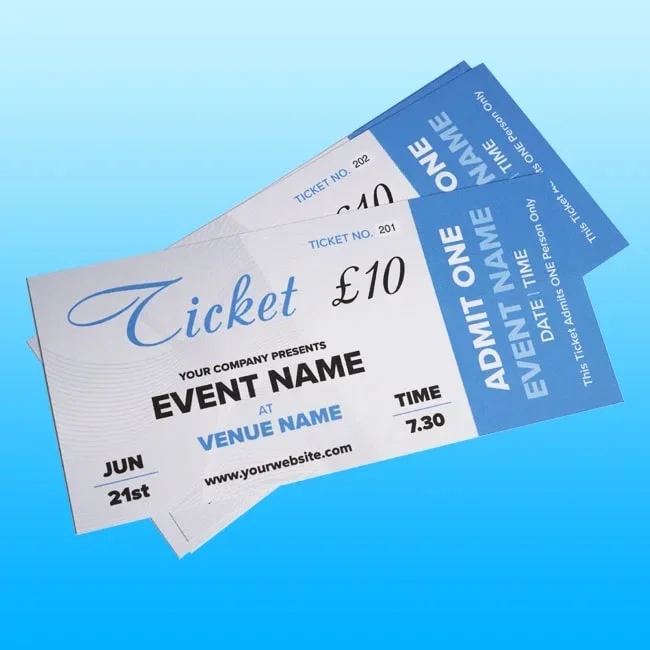 Ticket Printing Egham