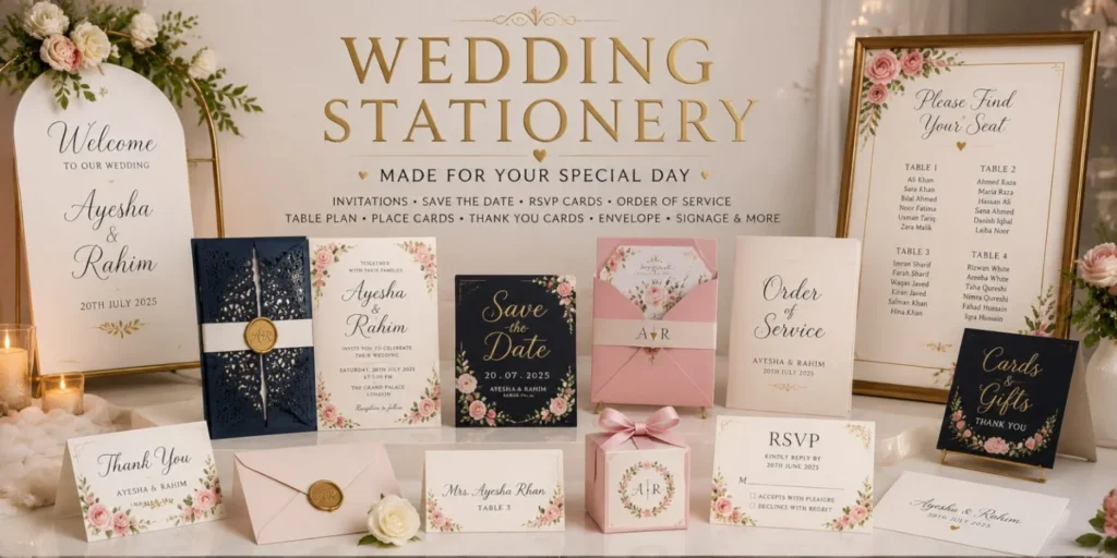 Wedding Stationery Printing Egham